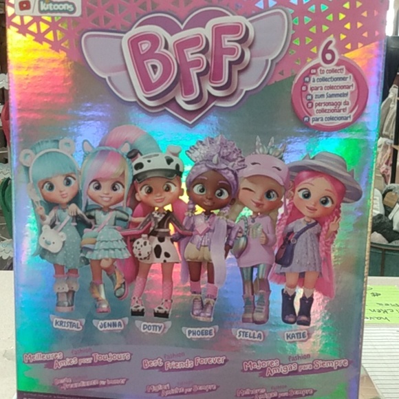 Cry Babies BFF Jenna Fashion Doll with 9+ Surprises Including Outfit. NIB - Picture 2 of 2